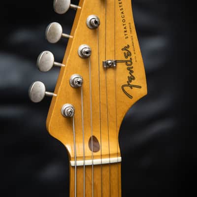 Fender - RLR Partscaster Stratocaster -  Aged Irish Mist Halo-Flake Sparkle  - Robert Cray Pickups image 10