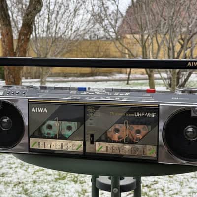 Aiwa CS-W99 ✅Warranty Rare Vintage Cassette Deck Boombox Retro Japan image 17
