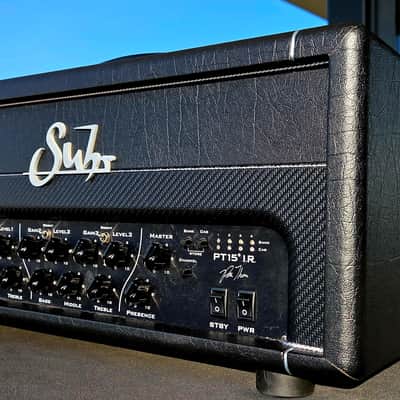 Suhr PT15IR Pete Thorn Signature 3-Channel 15-Watt Guitar Amp Head 2019 - Present - Black image 2