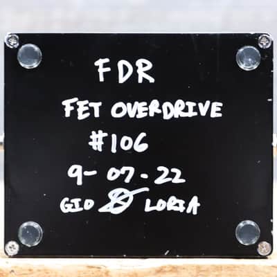 Black Volt Amplification FDR FET Overdrive Highest Quality Effect Pedal #106 image 4