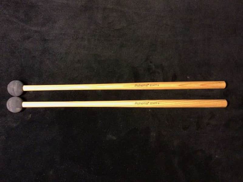 Rohema Percussion - Percussion Mallets Rubber Soft 25MM Ball (Made in Germany) image 1