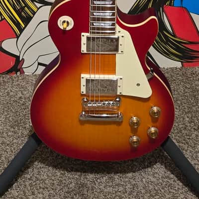 Epiphone '59 Les Paul Standard Outfit 2020 - 2025 - Aged Dark Cherry Sunburst image 2