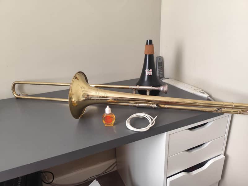 Selmer Trombone 1940ish - Gold brass image 1
