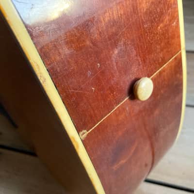 Eko Ranger VI 1960s 70s Acoustic Guitar Body Fair Condition image 24
