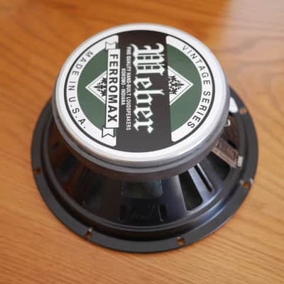 Weber 8F125 8" Ceramic Speaker (Vintage Series Ferromax 8F125H, 4 Ohms, 20 Watts, 8 Inch, Hemp Cone) for Fender Champ image 5