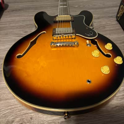 Epiphone Sheraton II 2014 Vintage Sunburst image 8