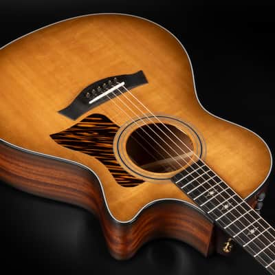 2024 Taylor Limited Edition 50th Anniversary 312ce - Shaded Edgeburst | USA All Solid Grand Concert Acoustic Guitar V-Class Bracing Cutaway Pickup | OHSC image 7