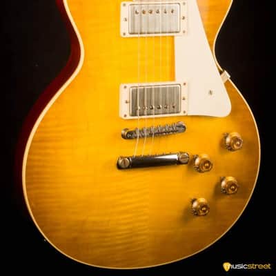 USED - Gibson R8 1958 Custom Shop Les Paul - Lemonburst image 4