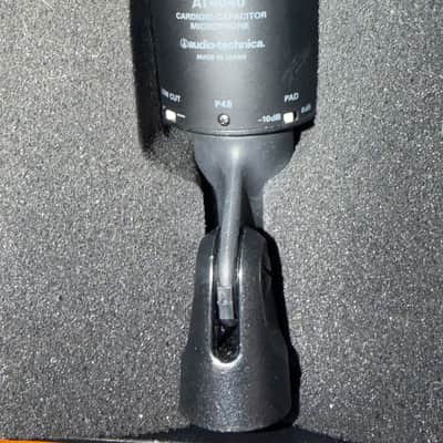 Audio-Technica AT4040 Large Diaphragm Cardioid Condenser Microphone 2010s - Black Pair image 4