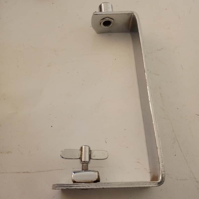 Slingerland Cocktail Bass Drum Pedal Clamp Mount Part? Vintage60s Chrome Rod Arm image 1