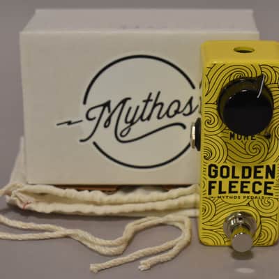 Mythos Pedals Golden Fleece Mini Fuzz Effect Pedal w/Box image 1