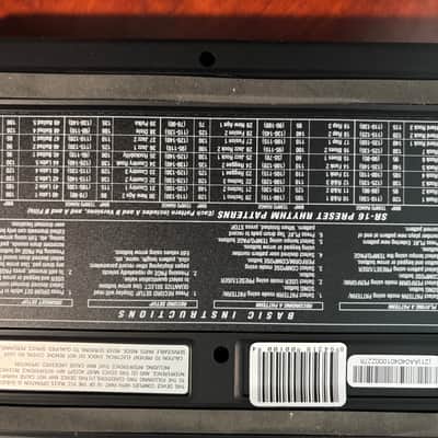 Alesis SR-16 16 Bit Drum Machine 2000s - Black image 3