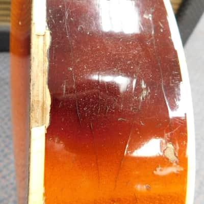 Vintage Hoyer Model 43 London Bass Semi Hollow Body Electric Bass Guitar image 11