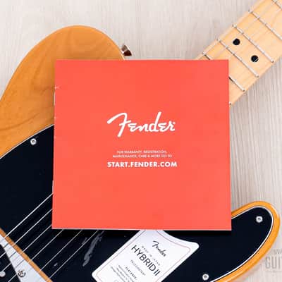 2023 Fender Hybrid II Telecaster Vintage Natural, Mint w/ Hangtags, Japan MIJ image 16