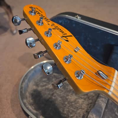 Fender American Vintage II '72 Telecaster Thinline 2024 - 3-Color Sunburst HISCOX Case image 3