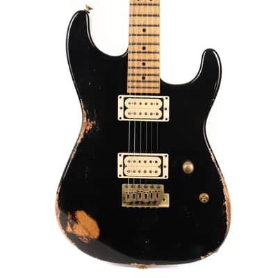 Charvel Custom Shop San Dimas Nitro Aged Faded Black 2024 - Nitro faded black image 6