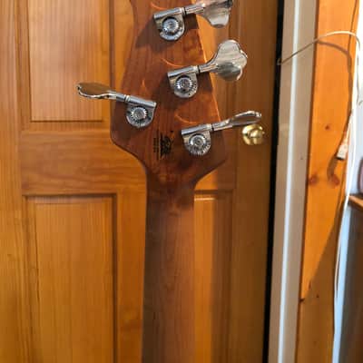 Music Man  Stingray Special 4 H Natural with Roasted Maple Neck image 6