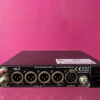 Mutec MC-2 Distribution amplifier / converter for AES/EBU and AES/EBU ID image 2