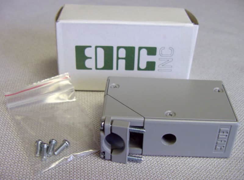 EDAC 516-230-556 metal hood for 56 position 516 series connector shells image 1