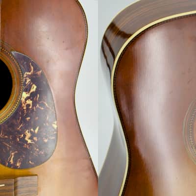 Used AS/IS Epiphone PR-715-12 Antique Sunburst 12-String Acoustic Guitar - Fair Condition image 9