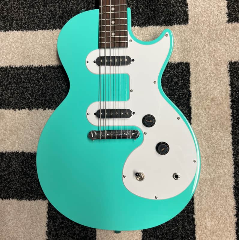 Epiphone Les Paul Melody Maker E1 (Les Paul SL) 2017 - 2025 - Turquoise image 1
