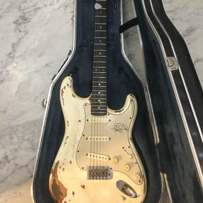 John Frusciante Stratocaster Body 1962 Olympic White image 1
