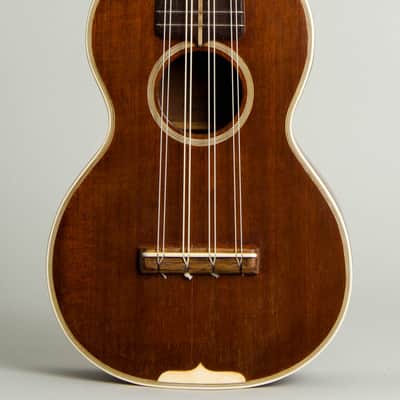 C. F. Martin  Style 3M Taropatch (1920), black chipboard case. image 3