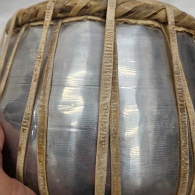 Pair of Hand Made Indian Tabla Drums (C020-14) image 9