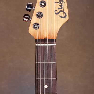 Suhr Alt T Flame Top Limited Trans Whale Blue Brand new image 10