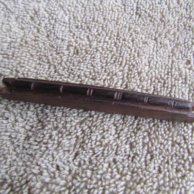 Vintage Gibson Bridge Saddle For Adjustable Bridge Gibson Rosewood Bridge Saddle J-45 Gibson ADJ image 2