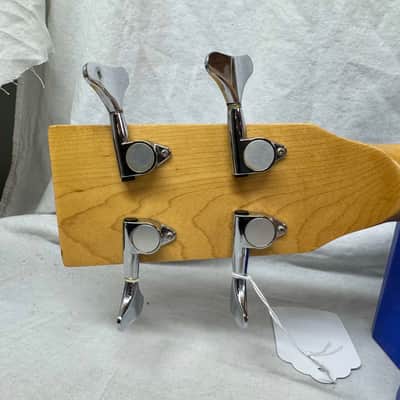 Sigma Guitars STB-ME Acoustic-Electric Bass with Case - MIK Made In Korea 1992 - Natural image 9