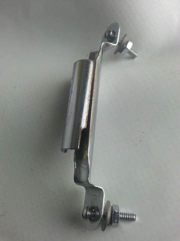 *Slingerland Drum Key Mount Marching/Parade Drum Chrome Vintage 60s USA* image 1