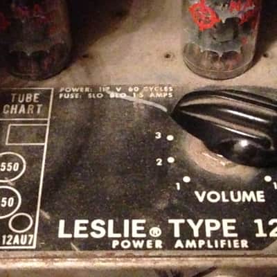 Leslie 122 Rotating speaker amplifier image 10