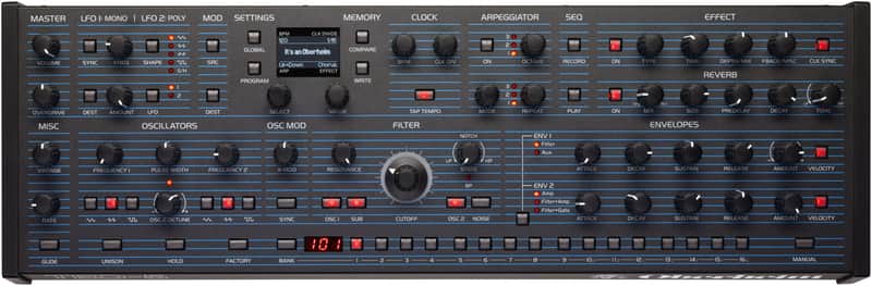 Oberheim TEO-5 Desktop Synthesizer image 1