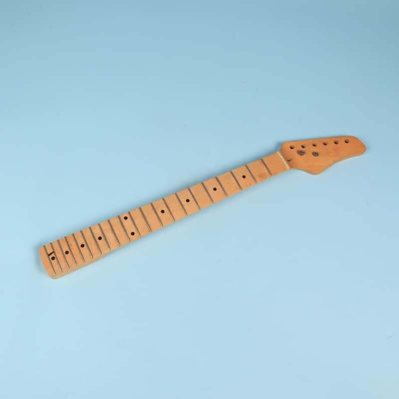 Unbranded Electric Guitar Neck - Maple Fits a Stratocaster Neck Pocket image 1