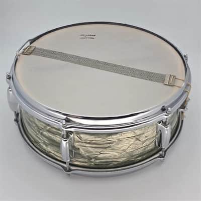 Used Vintage Slingerland Studio 3-Ply 6-Lug Snare Drum 14x5 Blue Onyx - Good image 4