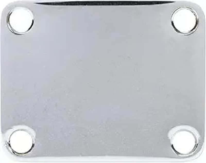Road Worn Electric Guitar Neck Plate with Hardware image 1