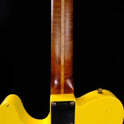 Fender Custom Shop '59 Esquire Heavy Relic Electric Guitar - Graffiti Yellow image 10