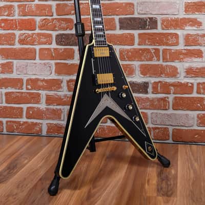 Gibson Custom Art & Historic Flying V Custom “One of The forty” Ebony 2002 w/OHSC image 3
