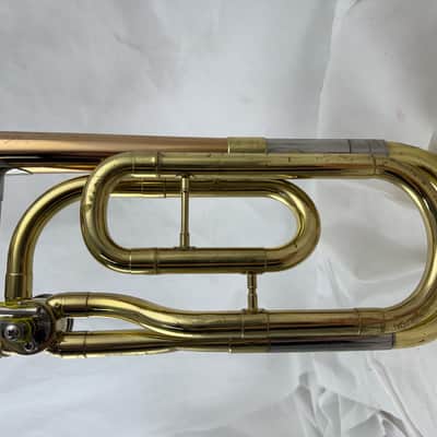 Yamaha YSL-356R Tenor Trombone with F Attachment 2000s - Brass image 11