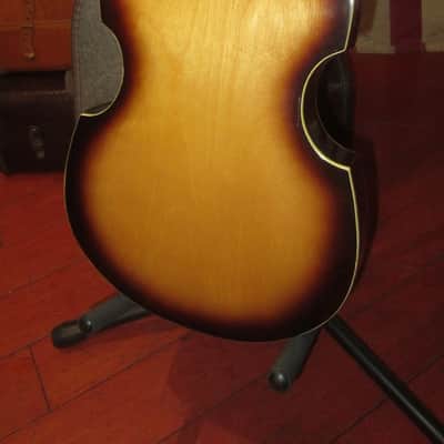 ~1965 National 500/1 Beatle Bass Sunburst image 5