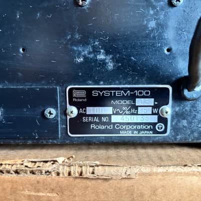 Roland System 100 Model 103 Mixing Amplifier Module w/ box image 6