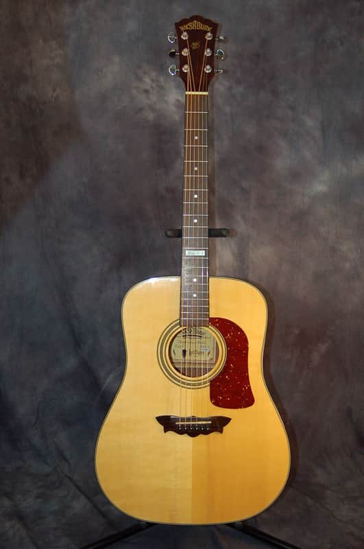 Washburn D-98L Limited Edition Anniversary 1998 Blond image 1