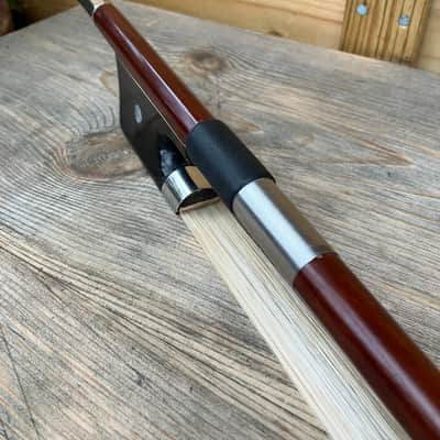Double Bass Student Bow - Ideal For Beginner - Brazilwood image 12