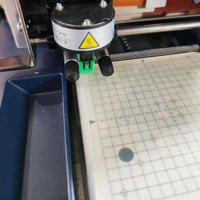 Roland MPX-80 IMPACT METAL ENGRAVER. 2005 - Blue image 13