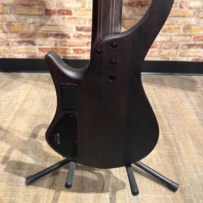 Ibanez EHB1505MS EHB 5-String Multiscale Headless Bass - Black Ice Flat image 8