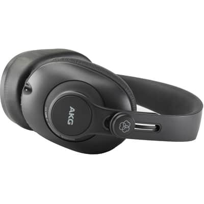 AKG K361-BT Professional Bluetooth Closed-Back Studio Headphones - Black image 7