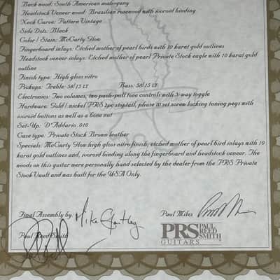 PRS Guitars Private Stock McCarty SC-594 image 15