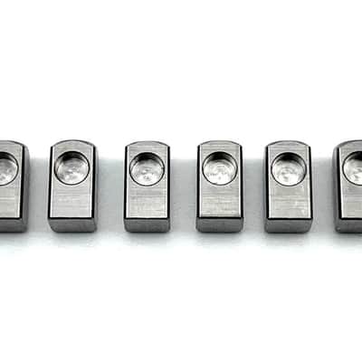 Set of 6 Titanium Alloy String Lock Insert Blocks Fit Floyd Rose From Korea image 1