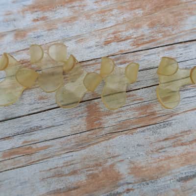 Gibson Finger picks 1940's RARE! Gibson Logo Vintage! image 8